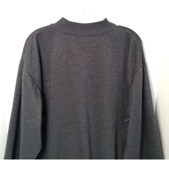 Vtg John Blair Jacket Men XL Gray Full Zip Lightweight Windbreaker Grandpa Dad - Picture 7 of 10